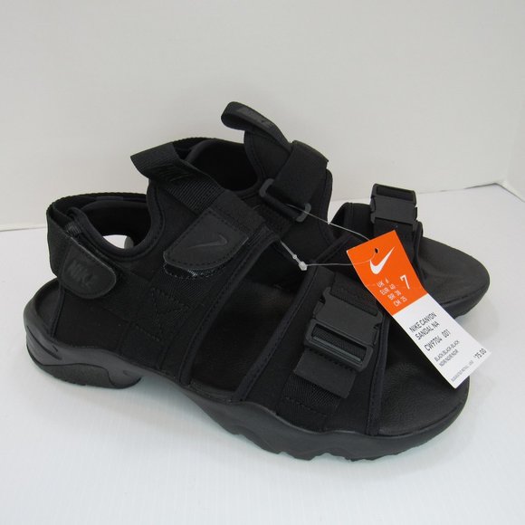 Nike Other - Nike Canyon Sandal Black Adjustable Hiking Water Shoes NEW